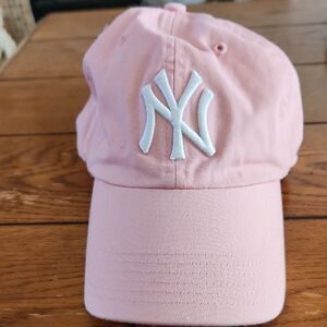 Pink NY Logo Women's Cap